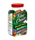Fiber Choice Fiber Supplement, Sugar-Free Assorted Fruit Chewable Tablets, 90-Count Bottles (Pack of 2)