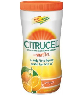 Citrucel Fiber Therapy, Orange, 30-Ounce Canister (Pack of 2)