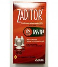 Zaditor Antihistamine Eye Itch Relief Drops, flacon de 5 ml 3 Count