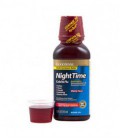Goodsense Nighttime Rhume et grippe secours liquide, la saveur de cerise, 12 Fluid Ounce