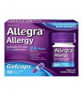 Allegra Allergie 24 heures Gelcaps, 60 Count
