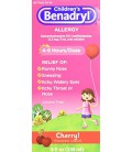Benadryl Allergy enfants, Cerise Flavored Liquid 8 fl oz (Pack de 2)