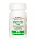 Diphenhydramine HCL [Comparer à Benedryl] 50 mg, 100 Capsules