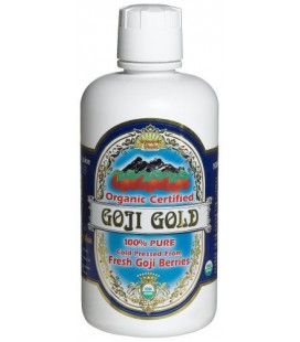 Dynamic Health Goji Gold- 100% Pure Organic Certified Goji Juice, 32-Ounce Bottle