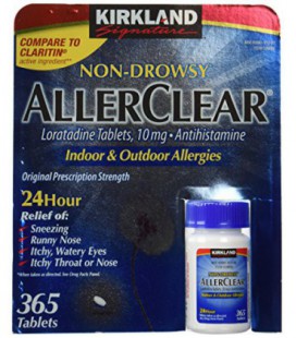 Kirkland Signature Drowsy Allerclear loratadine comprimés non, antihistaminique, 10mg, 365-Count Healthcare / Soins de santé per