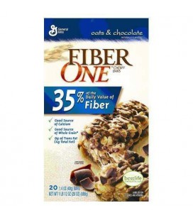 Fiber One-Oats & Chocolate, 1.4 oz Bars, 20 Bars