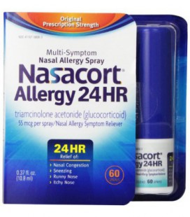 Nasacort Allergy 24 h 60 sprays, 0,37 Fluid Ounce