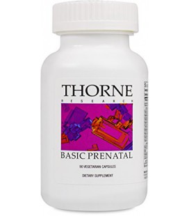 Thorne Research - Basic prénatale (reformulée) - multivitamines folate pour les femmes - 90 Capsules