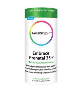 Rainbow Light Embrassez 60 capsules végétariennes de prénatales