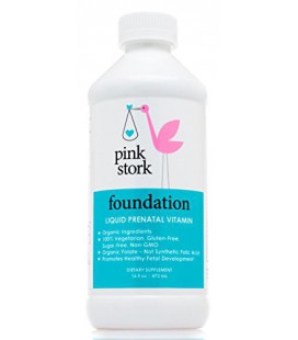 Fondation Rose Stork: Liquide prénatale vitamine -78% meilleure absorption de pilules et capsules BIO Les Whole Food &amp; -Glut