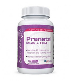 Prénatale et postnatale multivitamines Avec DHA - Sélectionnez Allergène Vitamines gratuit Mère - Produits laitiers, soja, sans 