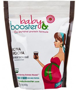 Bébé Booster prénatale Protein Powder - Kona Mocha - 1 lb Bag