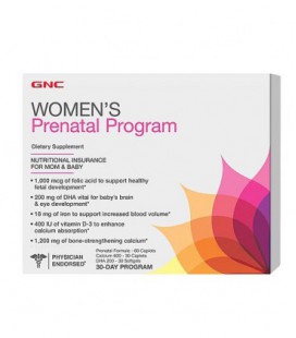 Programme prénatal GNC Womens 30 -Day Supply