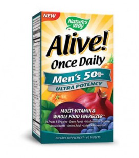 Way Alive Nature! Une fois 50+ Potency Ultra Men Daily