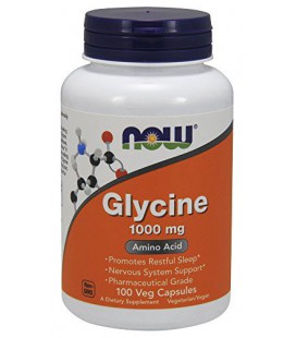 Maintenant 1000mg Foods Glycine, capsules, 100-Count