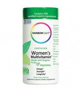 Rainbow Light, multivitamines Bio Femme, 120 Capsules