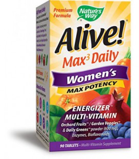 Way Alive Nature! Formule premium Multi-Vitamin de Max3 Daily Women, 90 comprimés