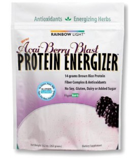 Rainbow Light, Protein Energizer, Acai Berry Blast, 9.35-Ounces Bag