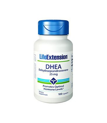 Life Extension DHEA, 25 mg, 100 capsules