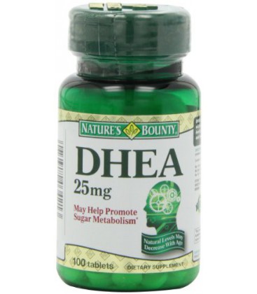 Nature Bounty DHEA 25mg 100 Comprimés