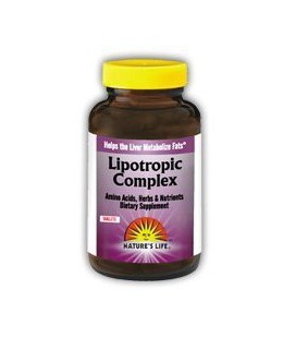 Nature's Life Lipotropic Complex Tablets, 180 Count