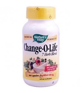Nature's Way Change-O-Life 7 Herb Blend, 440 mg, 100 Capsules