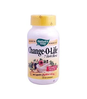 Nature's Way Change-O-Life 7 Herb Blend, 440 mg, 100 Capsules