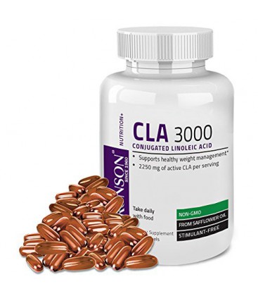 Bronson CLA 3000 sans OGM 120 Softgels