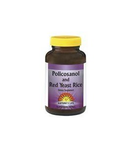 Nature's Life Policosanol and RYR, Veg Capsules, 23 Mg/1200 Mg, 60-Count