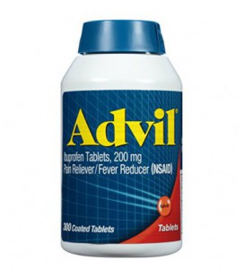 Advil anti douleur/fièvre, 200mg Ibuprofene (300 tablettes)