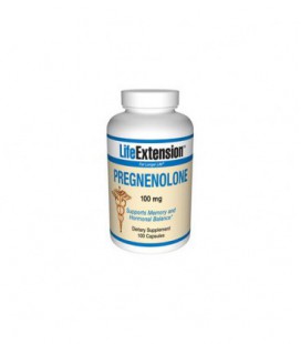 Life Extension Pregnenolone 100 Mg (100 capsules)