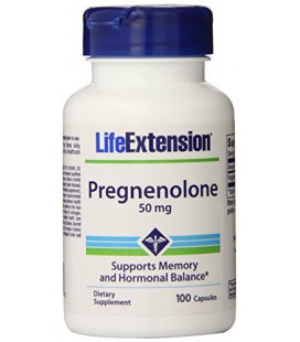 Life Extension Pregnenolone 50 Mg (100 capsules)
