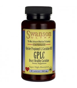 Glycine Propionyl-L-Carnitine Hcl Gplc 840 Mg (60 Capsules) Swanson Ultra