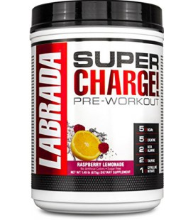 Super Charge Pre Workout (675 gr) parfum framboise