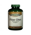 Fiber Diet Support - Natural Fiber Tablets - 120 Tablets