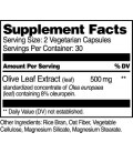 21st Century Olive Leaf Extract Veg-Capsules, 60-Count