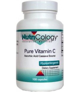 Nutricology Pure Vitamin C Cassava Source, Vegicaps, 100-Count