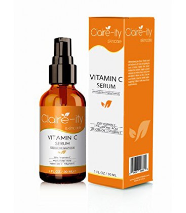 Sérum à la Vitamine C dosé à 25% avec acide hyaluronique et Vitamine E