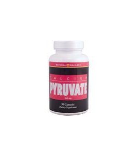 Natural Balance Calcium Pyruvate Capsules, 500 mg,  90 Count