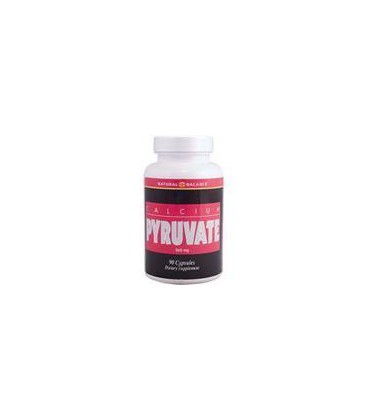 Natural Balance Calcium Pyruvate Capsules, 500 mg,  90 Count