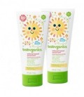 Babyganics Mineral-Based Baby Sunscreen Lotion, SPF 50, 6oz Tube (Pack of 2)