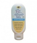 Adorable Baby All Natural Sunscreen SPF 30+ Non-Nano Zinc Oxide UVA/UVB 4.3oz By Loving Naturals