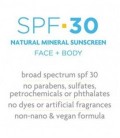 Block Island Organics - Natural Mineral Sunscreen SPF 30 - Broad Spectrum UVA UVB Protection - Non-Nano Zinc - Lightweight