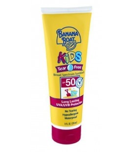 Banana Boat Kids Tear Free Sunscreen Lotion SPF 50, 8 Oz