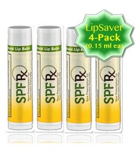 SPF 30 Lip Balm Lipsaver 4 Pack - For Chapped, Sore, Cracked, Extremely Dry Lips – Best Lip Care Balm For Women, Men,