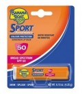 Banana Boat Sport Performance SPF 50 Broad Spectrum Sun Care Sunscreen Lip Balm, 0.15 Ounce (Pack of 12)