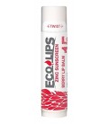 Eco Lips Zinc SPF 15 Sunscreen Lip Balms - Mint, Berry and Vanilla Flavor 3 Pack With Organic Ingredients 0.15 oz. tubes No