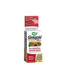 Nature's Way Ginkgold Bonus - 150 Tablets ea, 6 pack