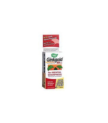 Nature's Way Ginkgold Bonus - 150 Tablets ea, 6 pack