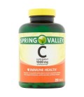 Spring Valley La vitamine C naturelle avec églantier supplément alimentaire 250 ct